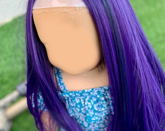 ADD ON ITEM only! Zazou Dolls Silicone wig cap for 18" American Dolls  fits 10-11" head size of 18" dolls Og Blythe Bjd Gotz