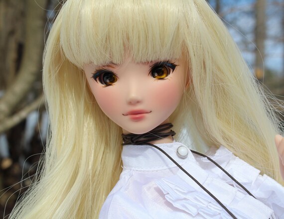 Smart Doll Wigs ASH BLONDE , Replacement Doll Wig by Doll of a Kind,fits  Most Doll Head 7.5inch to 8.5 Inch,dollfie,paola Reina, BJD 