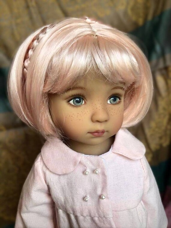 Mini Pal Maru & Friends My Meadow Avery Ellowyne Liz Frost girls Custom WIG for 13 Dianna Effner Little Darling head size 7-8 Siblies Mini Pal Maru & Friends My Meadow Avery Ellowyne Liz Frost girls Custom WIG for 13 Dianna Effner Little Darling head size 7-8 Siblies