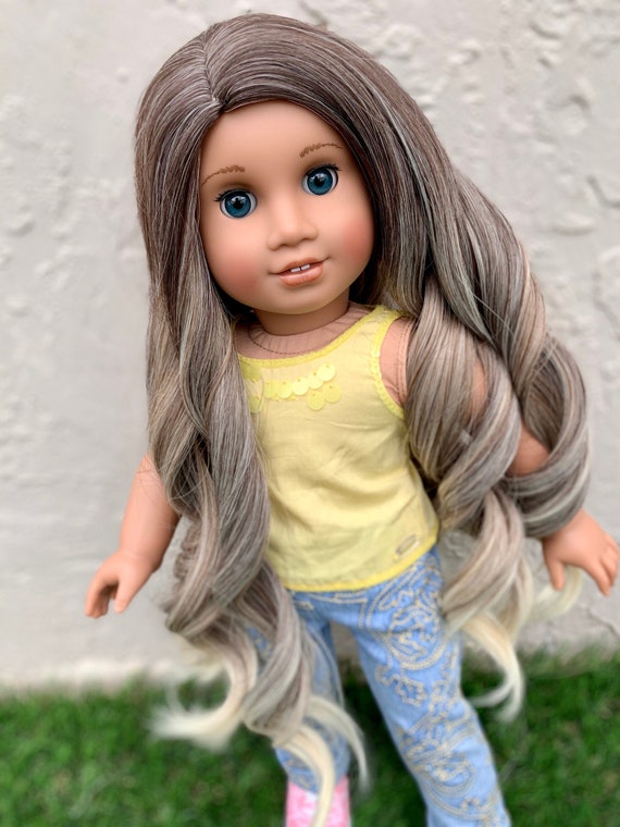 Custom DYED OMBRE Doll Wig for 18 American Girl Doll Heat Safe Tangle  Resistant Fits 10-11 Head Size of All 18 Dolls -  Canada