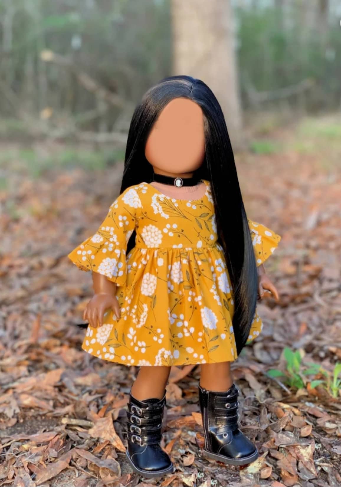 アイシードールネオブライス頭皮付きウィッグオレンジブラウンウェーブ