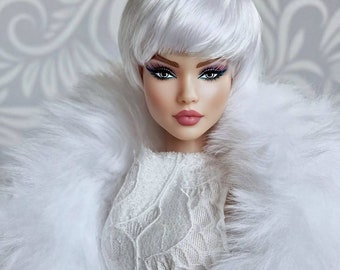 Parrucca personalizzata in scala 1/6 per Barbie Fashion Doll dimensione  della testa 3-4 BJD Dollfie pukipuki Bf Pocket Doll pixie parrucca Zazou  Dolls PREORDER -  Italia