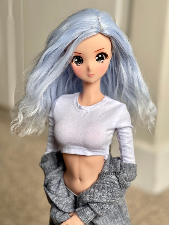 Parrucca personalizzata in scala 1/6 per Barbie Fashion Doll dimensione  della testa 3-4 BJD Dollfie pukipuki Bf Pocket Doll pixie parrucca Zazou  Dolls PREORDER -  Italia