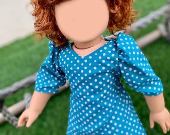 Zazou カスタム 18インチドール用 ヴィーガンモヘアウィッグ 予約販売