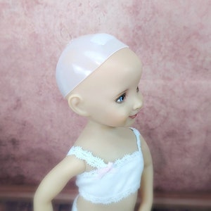 DODATKOWY PRODUKT! Silikonowa czepek peruki dla Dianny Effner Little Darling rozmiar głowy 7-8" Tonner Ellowyne, My Meadow Avery, Mini Pal Maru i Siblies