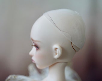 ADD ON ITEM! Silicone wig cap forMinifee 1/4 Bjd Dolls fits 6-7" head size of Bjd, msd, Boneka ,Fairyland Minifee dolls