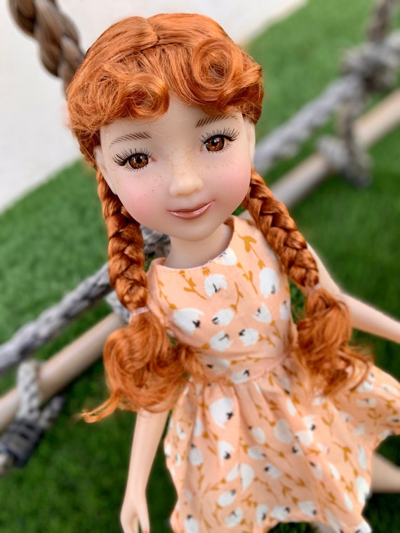 Custom Doll WIG Exclusive Vegan Mohair-fits 8-9