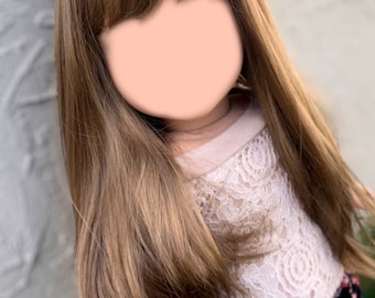 Zazou Signature Vegan Mohair™ Fiber for 18 Inch doll - 11" Head Size "Stretch Cap" | Made to Fit 18’’ American Doll OG Meadowdolls