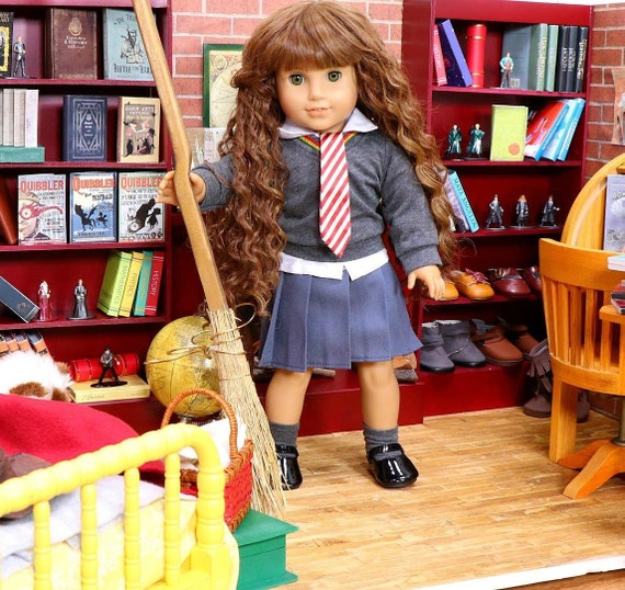 Custom Doll Wig for 18 American Girl Dolls Tangle Resistant fits 10-11 Head  Size of 18 Dolls OG Journey Harry Potter Hermione Zazou -  Canada