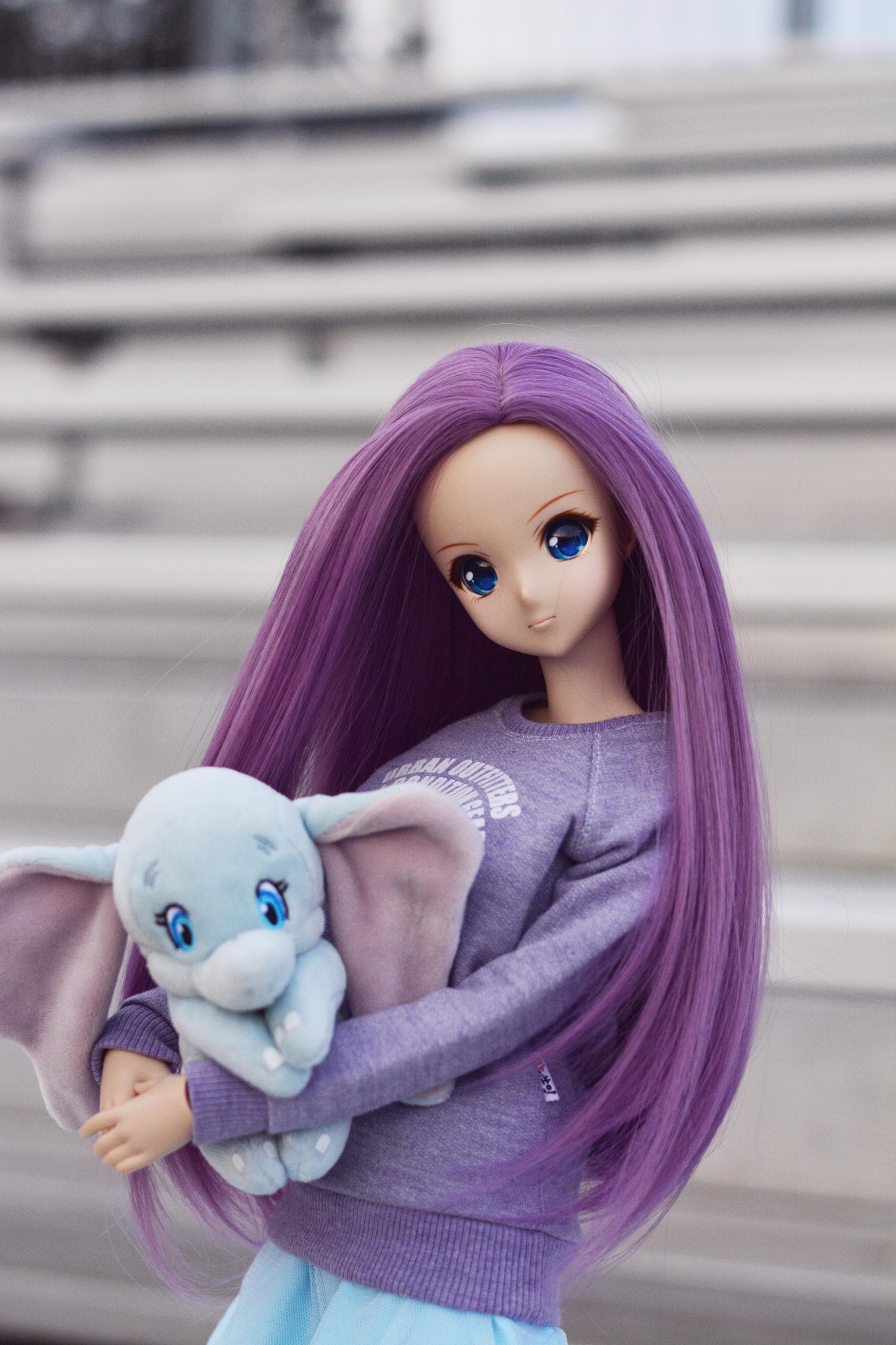 Custom Doll WIG for Smart Dolls- Heat Safe Tangle Resistant-