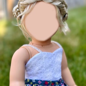 Zazou  Custom 18 Inch doll Vegan Mohair Wig | 10-11" Head Size "Stretch Cap" | Made to Fit 18’’ American Dolls OG Happy Kidz Mea