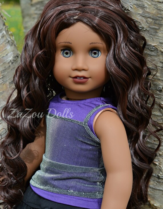 etsy american girl doll wigs
