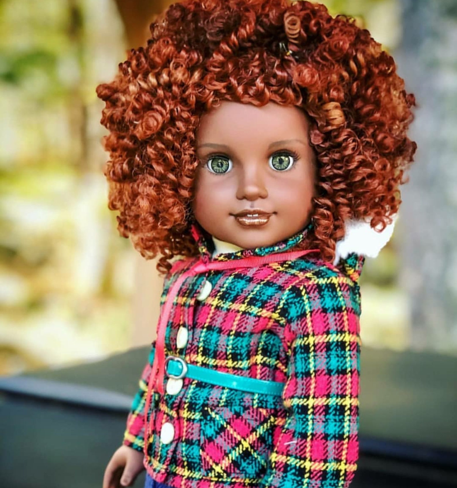 Custom doll wig for 18 American Girl Dolls Heat Safe Etsy