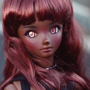 Anime Glass Doll Eyes for Smart doll, fantasy doll eyes, doll eyes replacement, 14mm Fit BJD, SD Semireal Doll & similar  slight Follow me