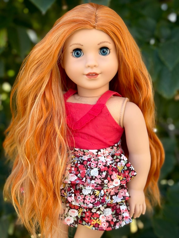 Wholesale 18 Inch Length American Doll Curly High Temperature