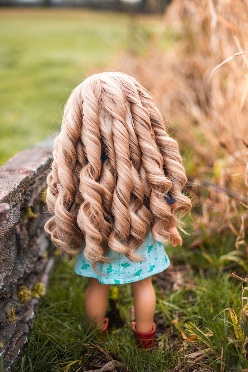 Custom Doll Wig For 18 American Girl Dolls Heat Etsy custom-doll-wig-for-18-american-girl-dolls-heat-etsy