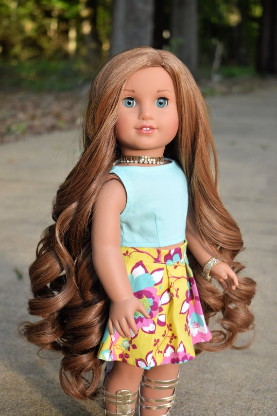 Light Pink Satin Headband Hairband fits 18" American Girl Size Doll 