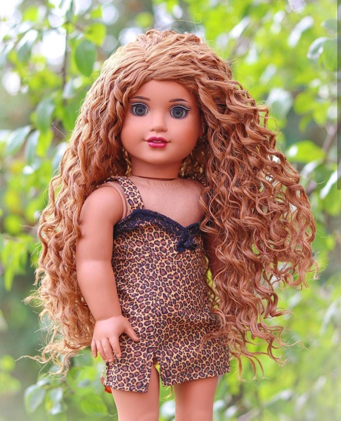Custom Doll Wig For 18 American Girl Dolls Heat Safe Etsy