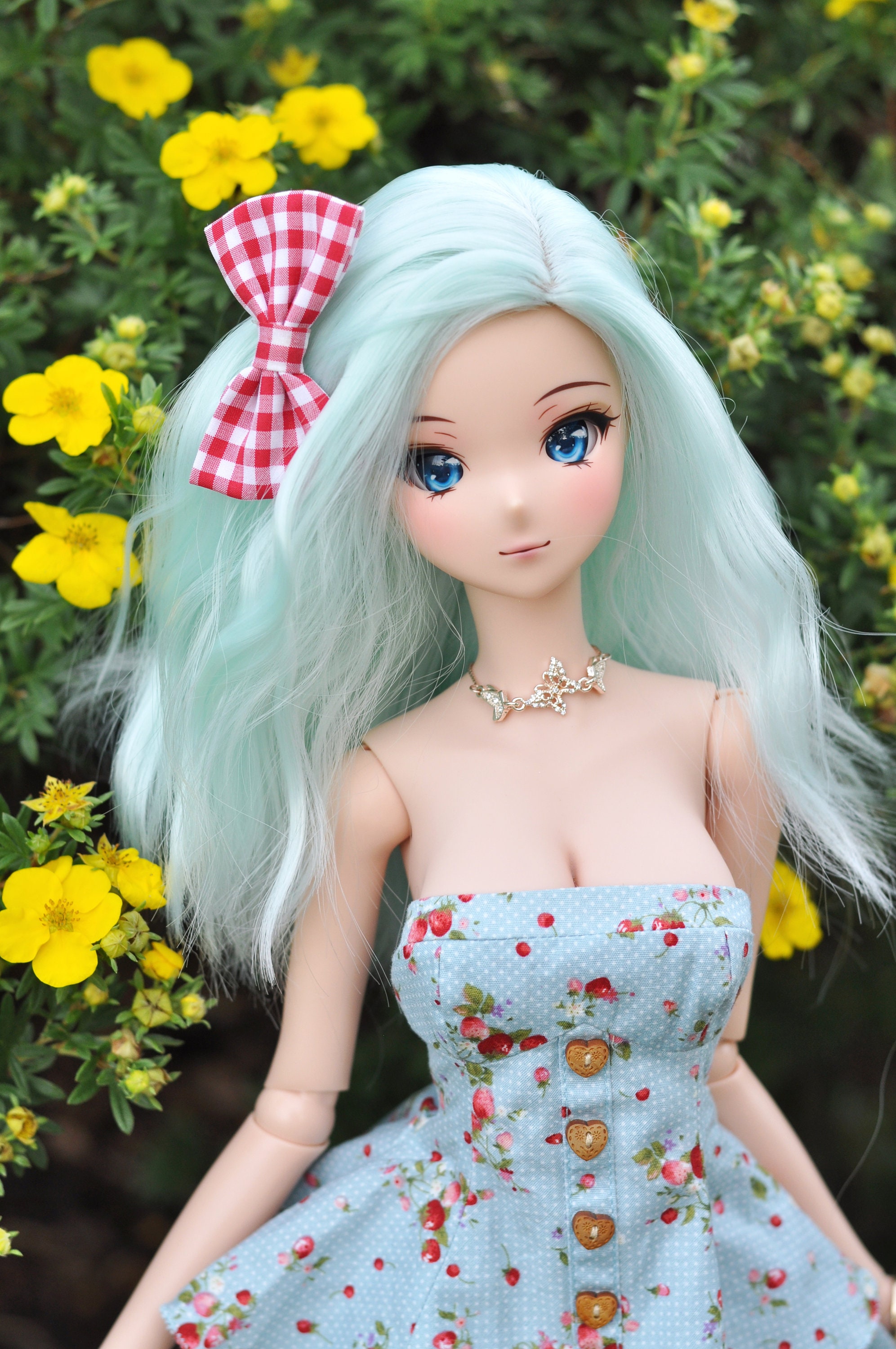 1/6 scala PARRUCCA Personalizzata per Barbie Fashion Doll dimensione della  testa 3-4 Bjd Dollfie pukipuki BF Pocket Doll Parrucca Zazou Bambole -   Italia