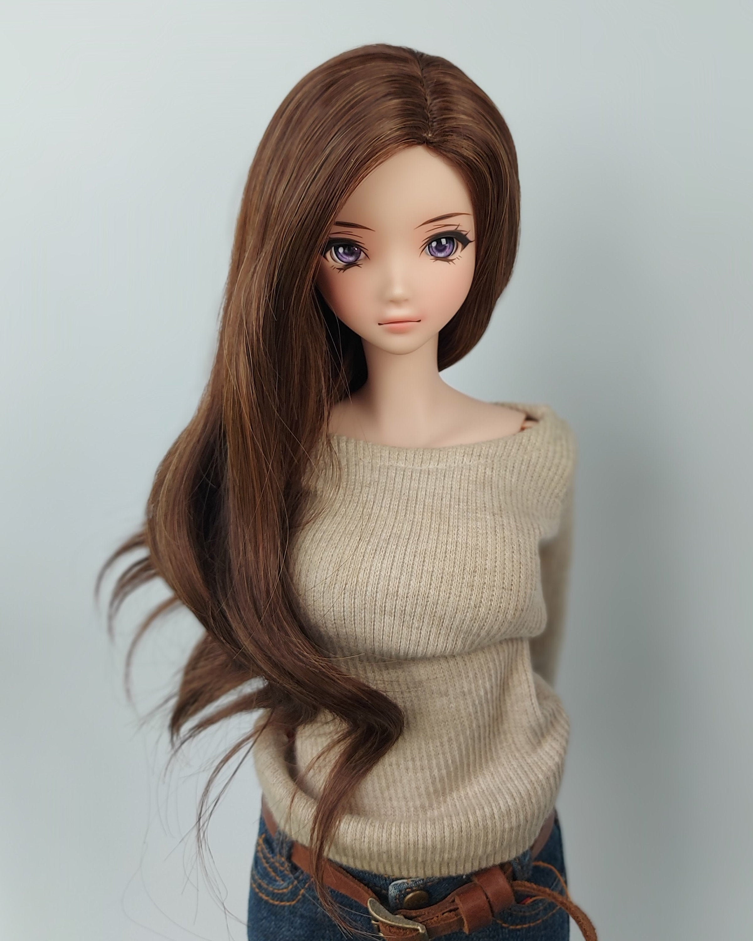 Custom doll Wig for Smart Dolls Heat Safe Tangle Resistant Etsy