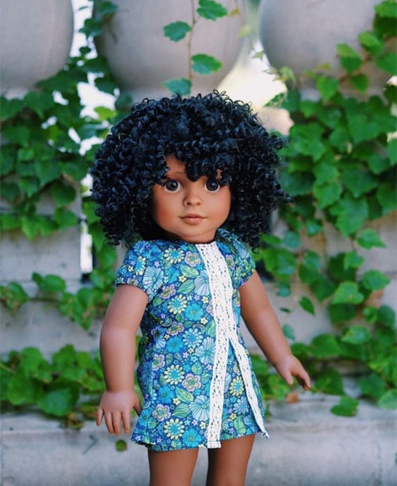 PREORDER Zazou Dolls Custom Doll Wig for 18