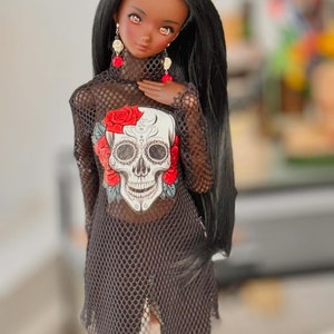 Custom doll WIG for Smart Dolls- Heat Safe - Tangle Resistant- 8.5" head size of BJD, SD, Dollfie Dream dolls