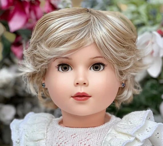 Zazou カスタム 18インチドール用 ヴィーガンモヘアウィッグ 予約販売 