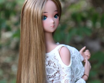 PREORDER Zazou Dolls Custom doll Wig for Smart Dolls - Tangle Resistant- 8.5" head size of Bjd, SD, Dollfie Dream dolls  Vegan Mohair Gift