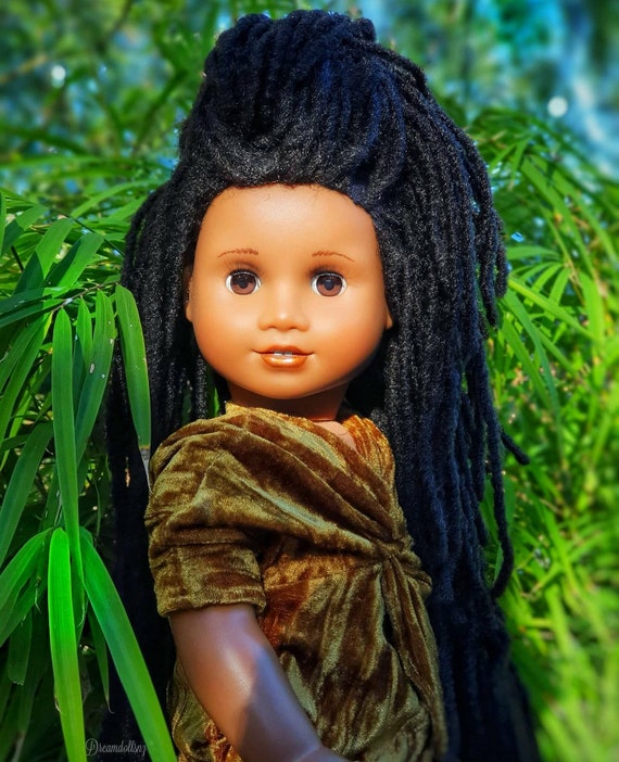 Wholesale 18 Inch Length American Doll Curly High Temperature