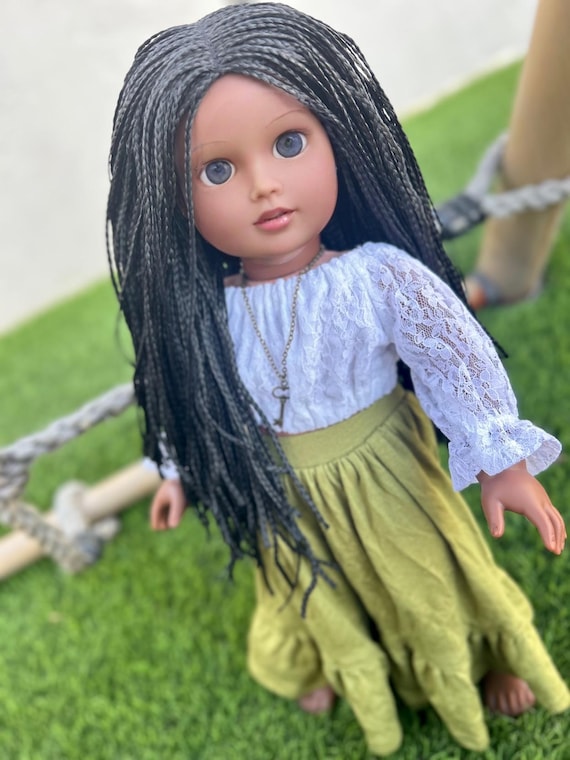 PREORDER Zazou Custom Doll Wig for 18