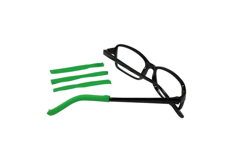 Soft Temple Tips for Glasses Arms Temple End Covers TWO-PACK, Add Colors and Designs to Eyeglasses and Sunglasses image 3