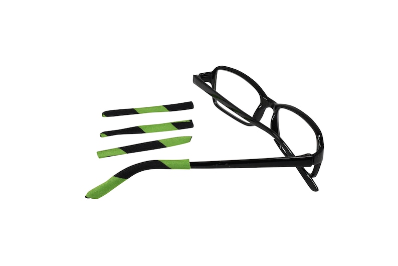 Soft Temple Tips for Glasses Arms Temple End Covers TWO-PACK, Add Colors and Designs to Eyeglasses and Sunglasses image 2
