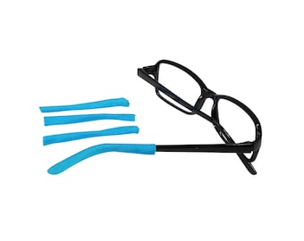 Soft Temple Tips for Glasses Arms Temple End Covers TWO-PACK, Add Colors and Designs to Eyeglasses and Sunglasses