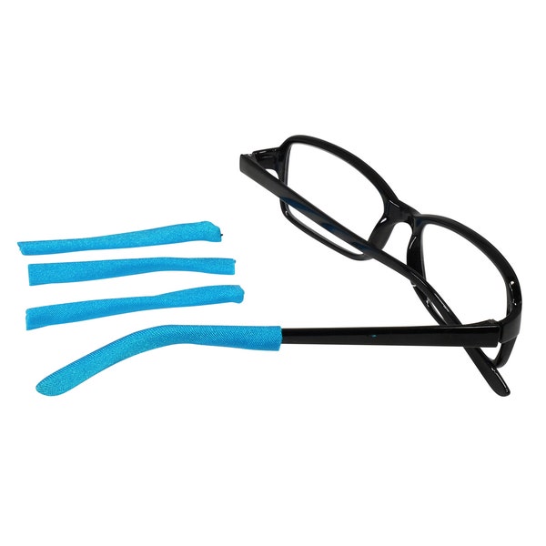 Embouts souples pour branches de lunettes Caches d'extrémité de branches Lot de deux, ajoutez des couleurs et des motifs aux lunettes et lunettes de soleil