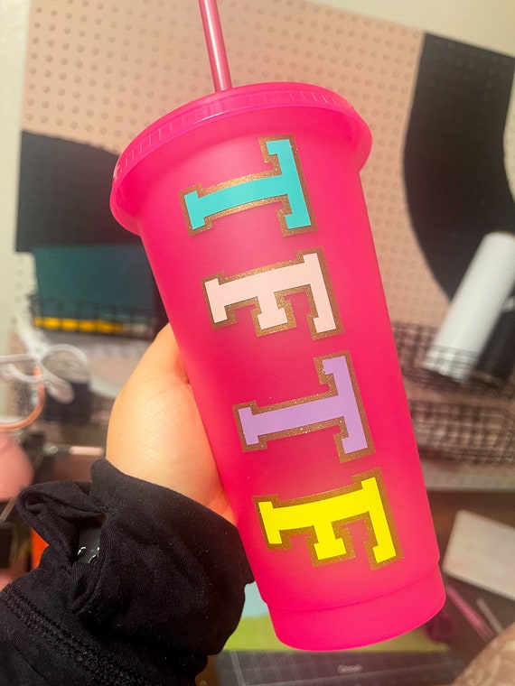 Team Fight to Finish Beachbody Cold Cup With Lid and Straw Etsy