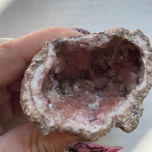 Pink Amethyst Geode