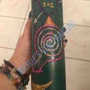 Love Power spell candle