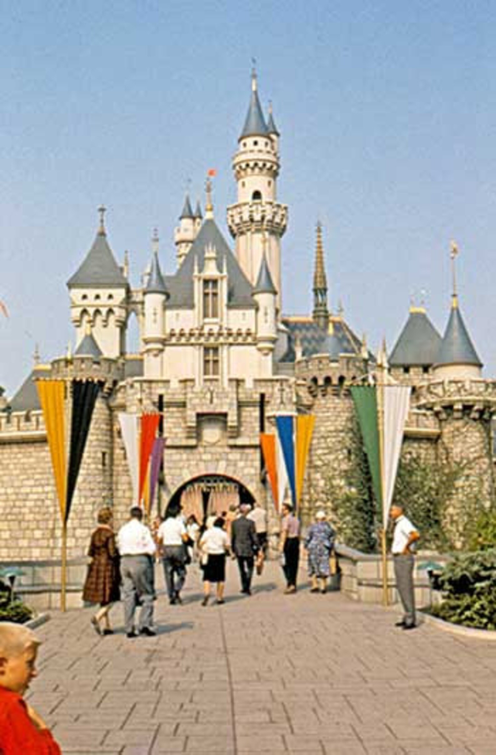 Vintage 1960's Disneyland Magic Castle Photo DIGITAL Etsy
