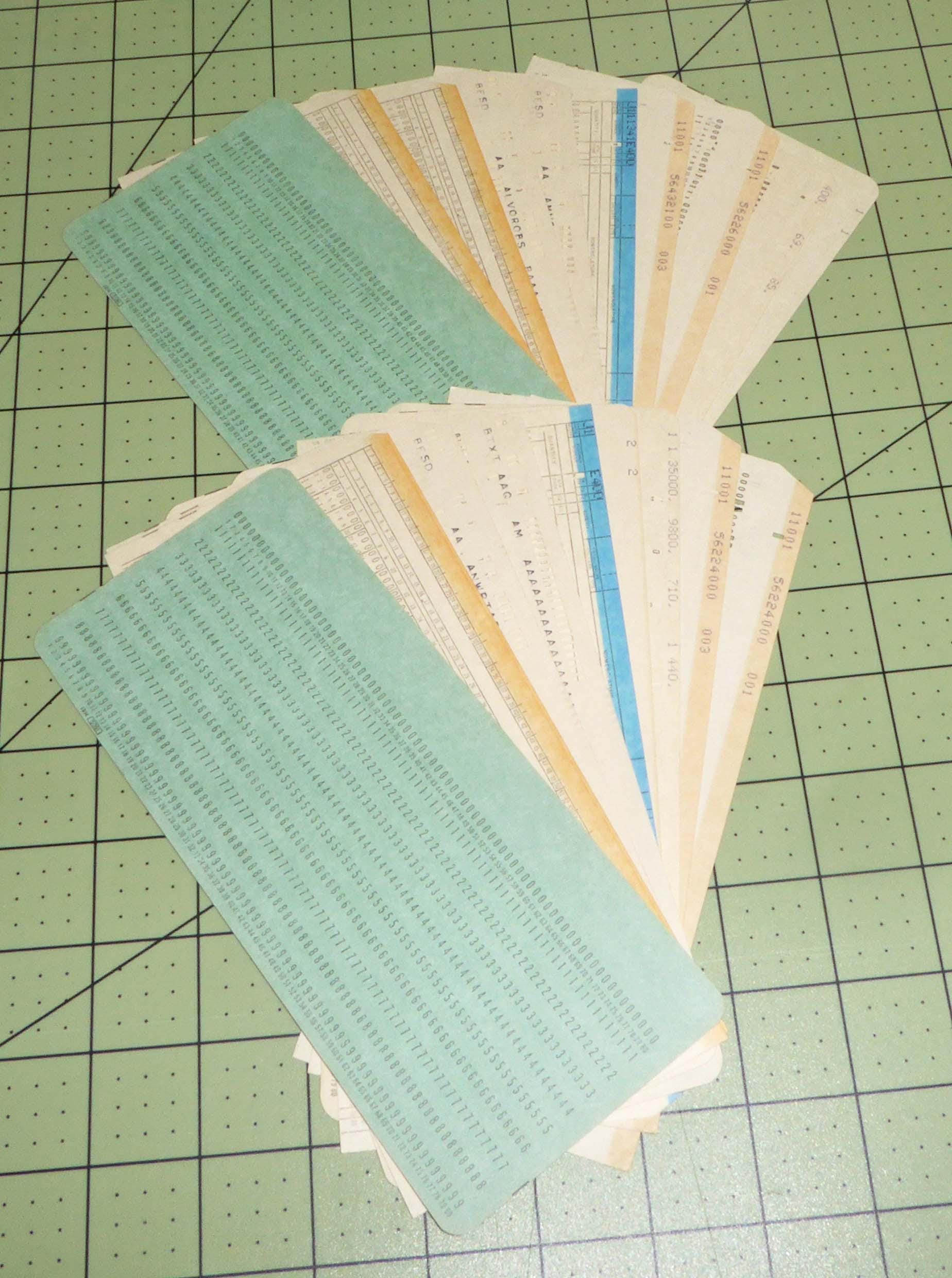 Ibm punch cards - Etsy 日本