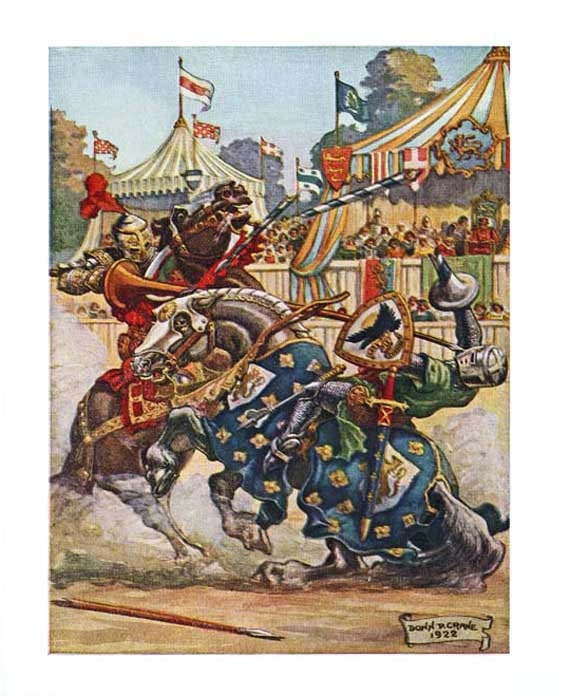 DIGITAL IMAGE Jousting Tournament Middle Ages Sporting Etsy