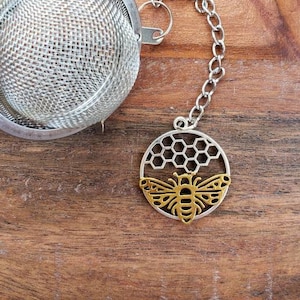 Honeycomb and Bee Tea Infuser | Loose Leaf Tea Infuser | Save The Bees | Nature | Wanderlust