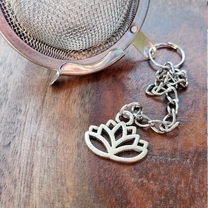 Lotus Flower Tea Infuser | Spiritual Loose Leaf Tea Infuser | Purity | Yoga | Strength