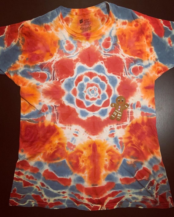 Shrek Gingerbread Man Christmas Tie Dye 