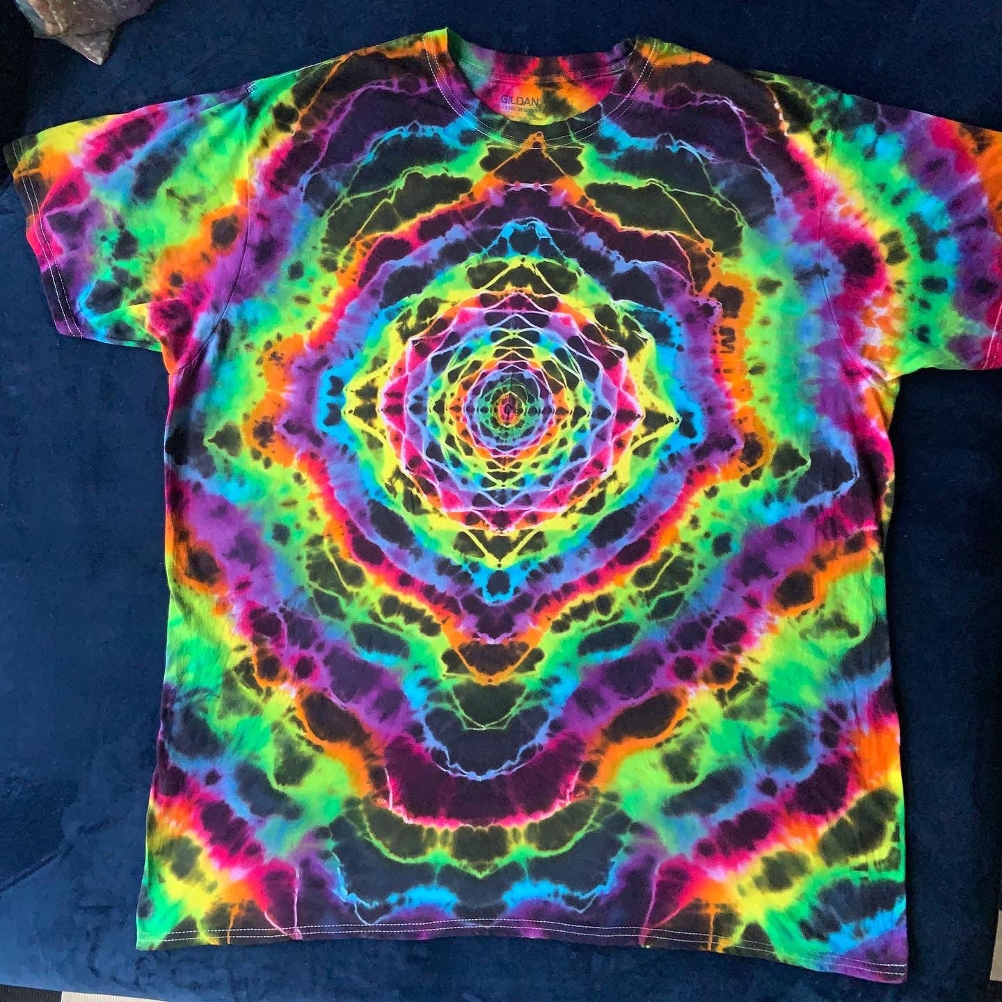 vibrant tie dye