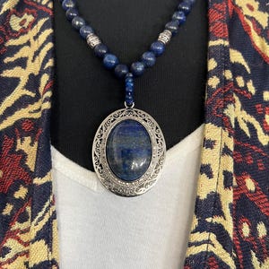 Lapis Lazuli Pendant Necklace
