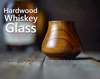 Hardwood Whiskey Tasting Glass