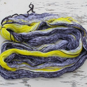 Long Colorways Alpaca Wool Yarn, Gradient Dyed Ombre image 2