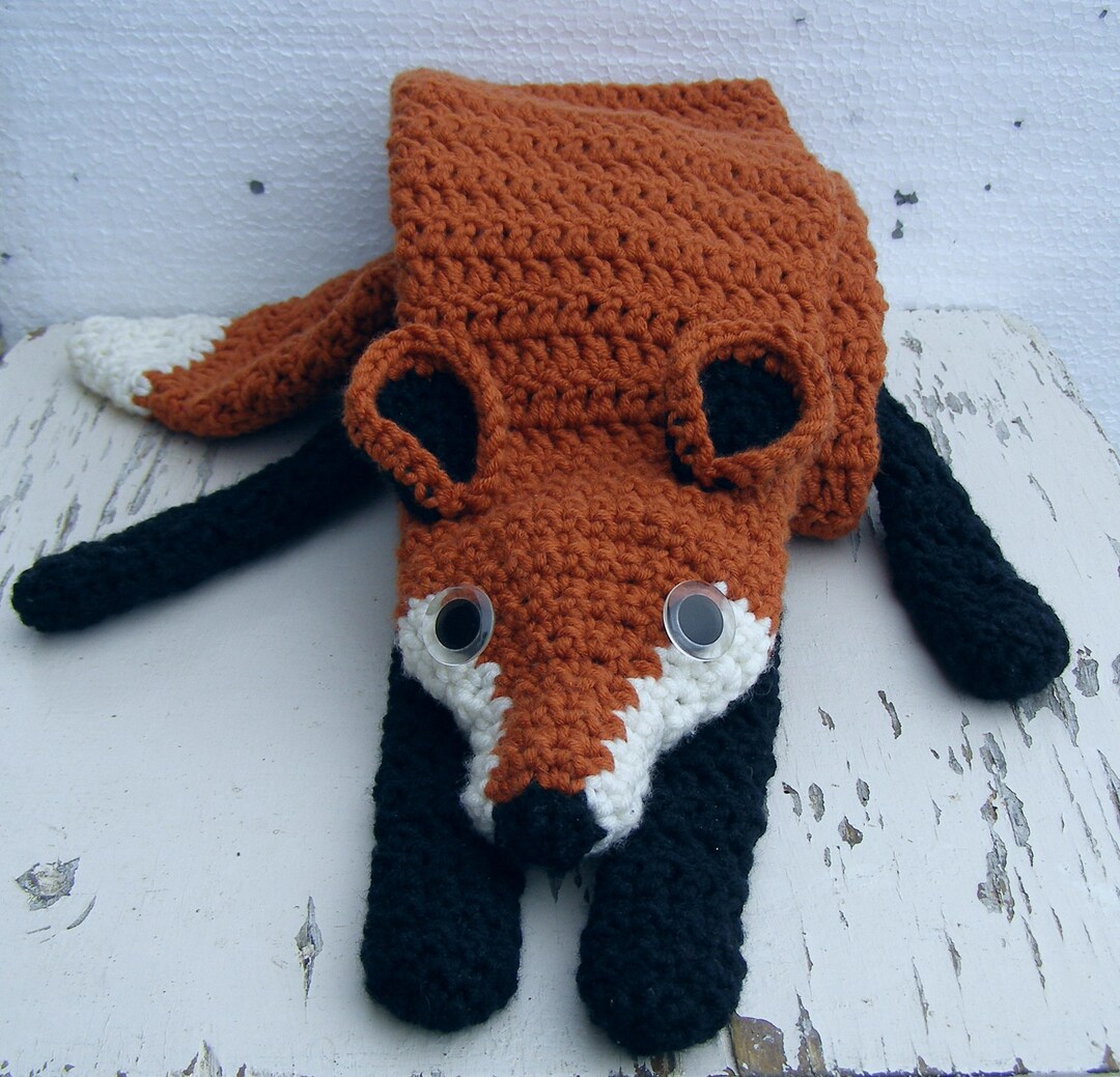 新品タグ付き　IENA購入 manipuri fox scarf Unisex Real Fur Fox Scarf Men Woman Winter Warm Natural Fur Shawl