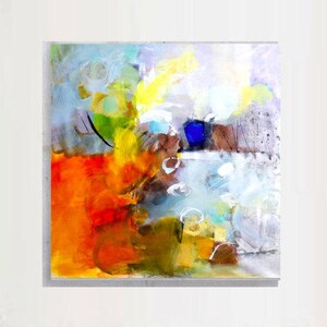 Giclee print canvas, living room art print, large original painting canvas, office art prints, colorful painting, home decor wall art modern