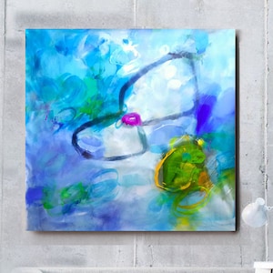 Original abstract acrylic painting, Large wall art canvas, Modern Art Abstract Painting, Acrylic painting on Canvas, original artwork large